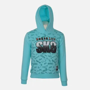 BOYS HOODED PULLOVER