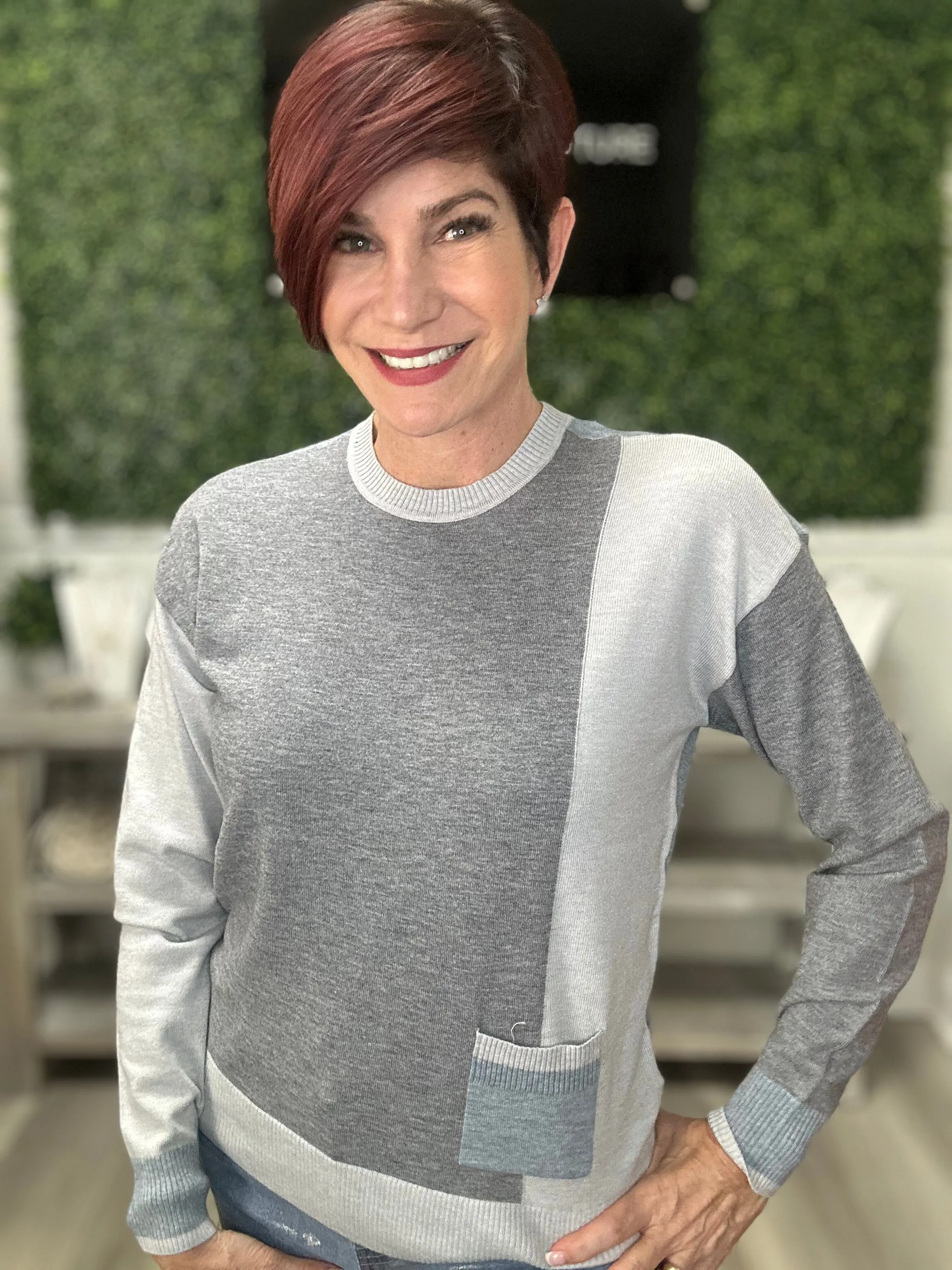 Color Block Sweater