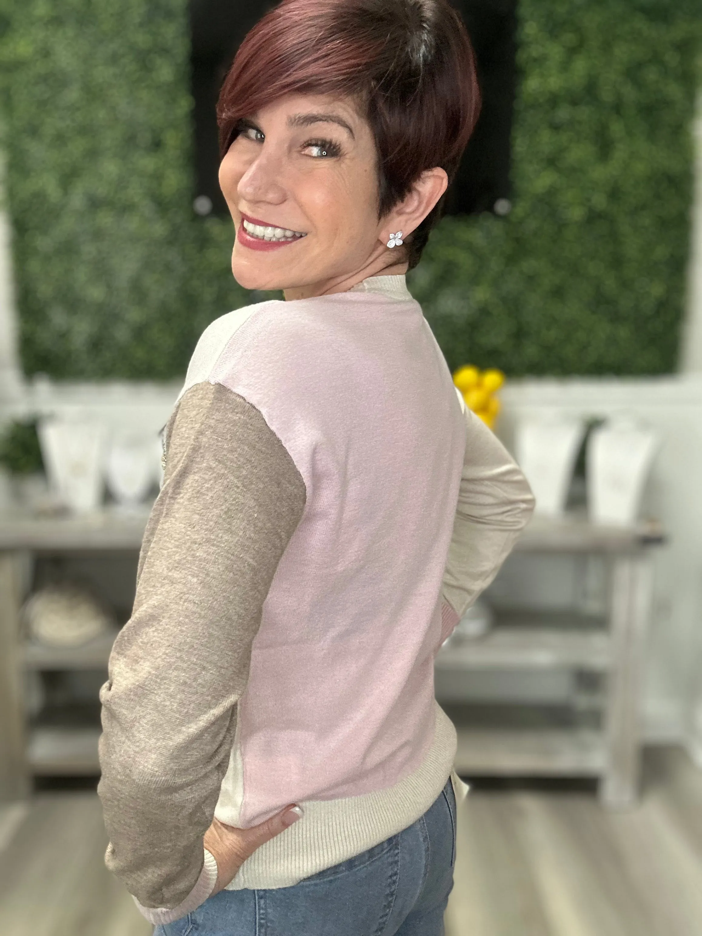 Color Block Sweater