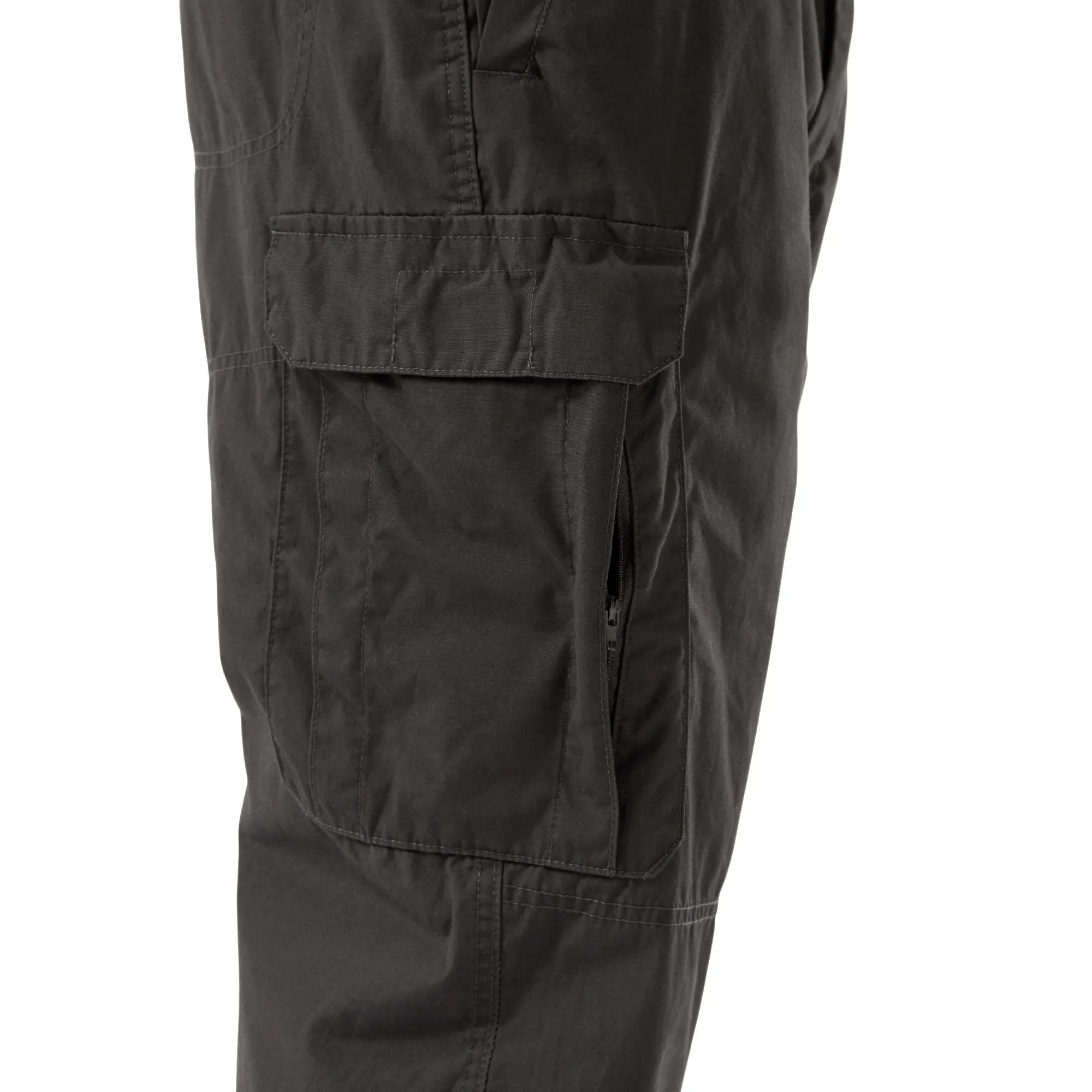 Craghoppers Mens Kiwi Classic Trousers CMJ600 -BLACK PEPPER