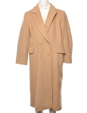 Double Breasted Wool Coat - XL