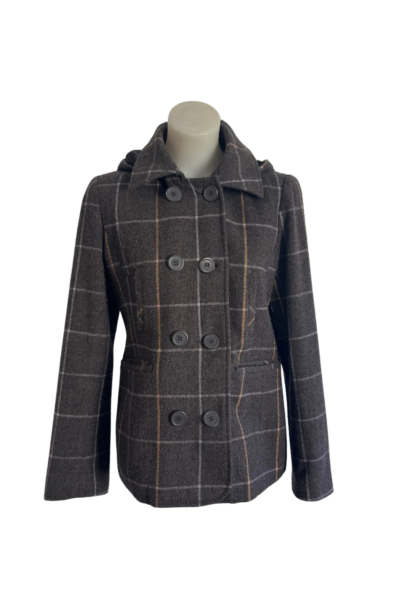 Girl Express tartan wool jacket, 12