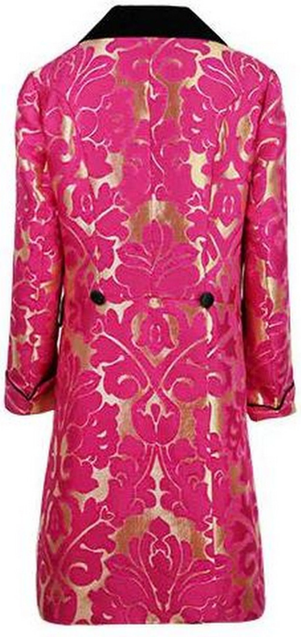 Jacquard Vintage Coat