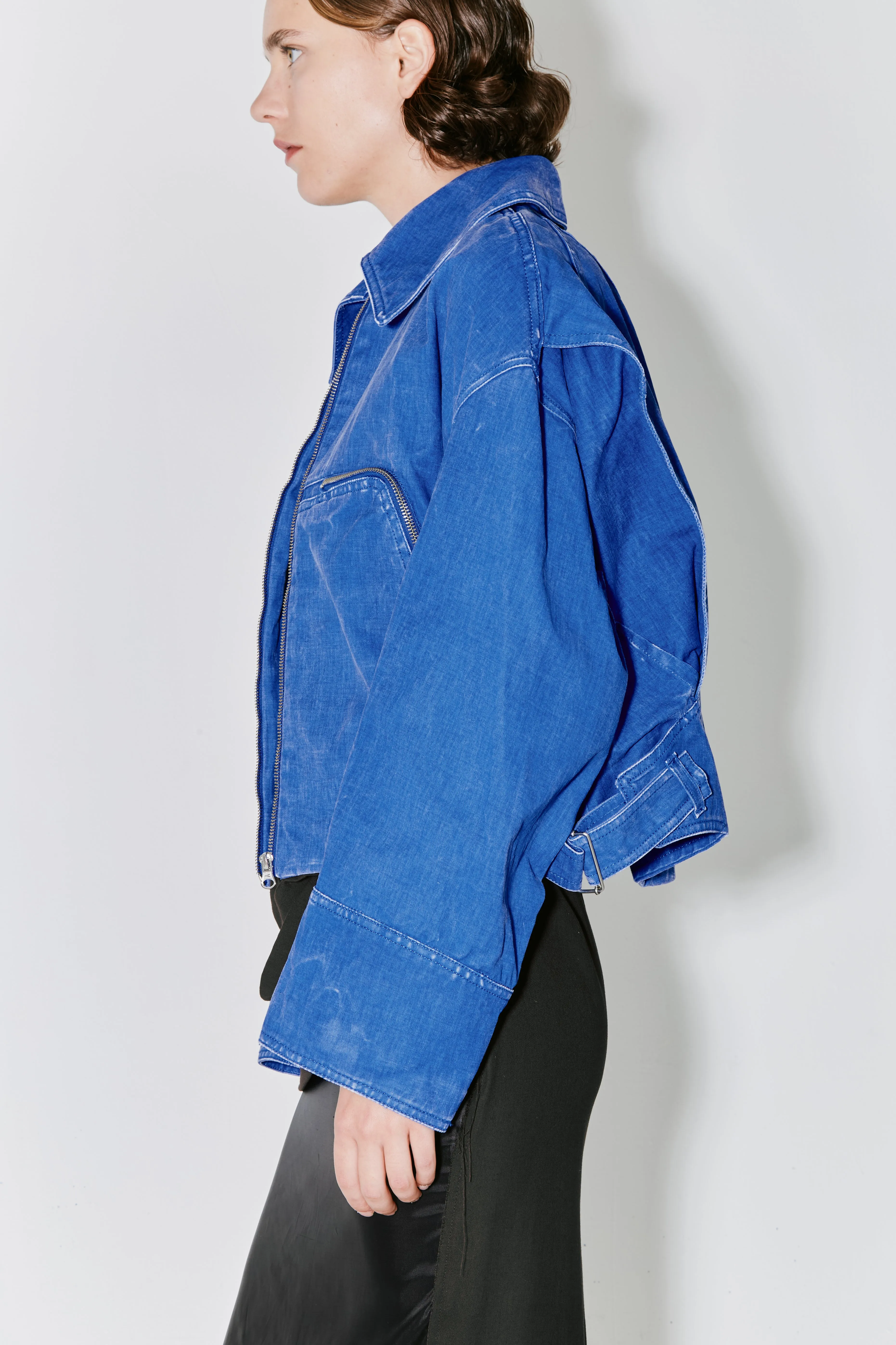 MARTY jacket azure blue