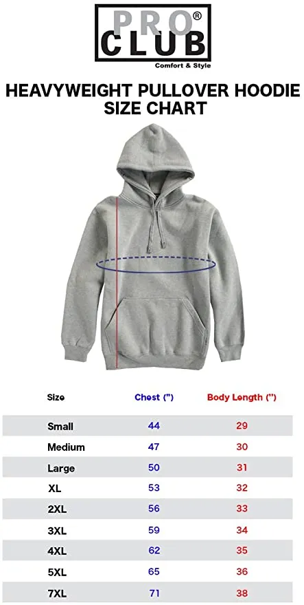 Pro Club Pullover Hoodie