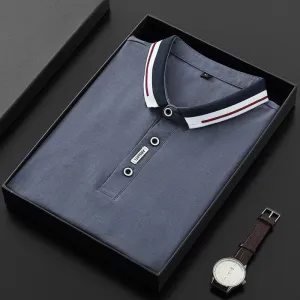 West Louis Short Sleeved Cotton Fashion Polo Shirt