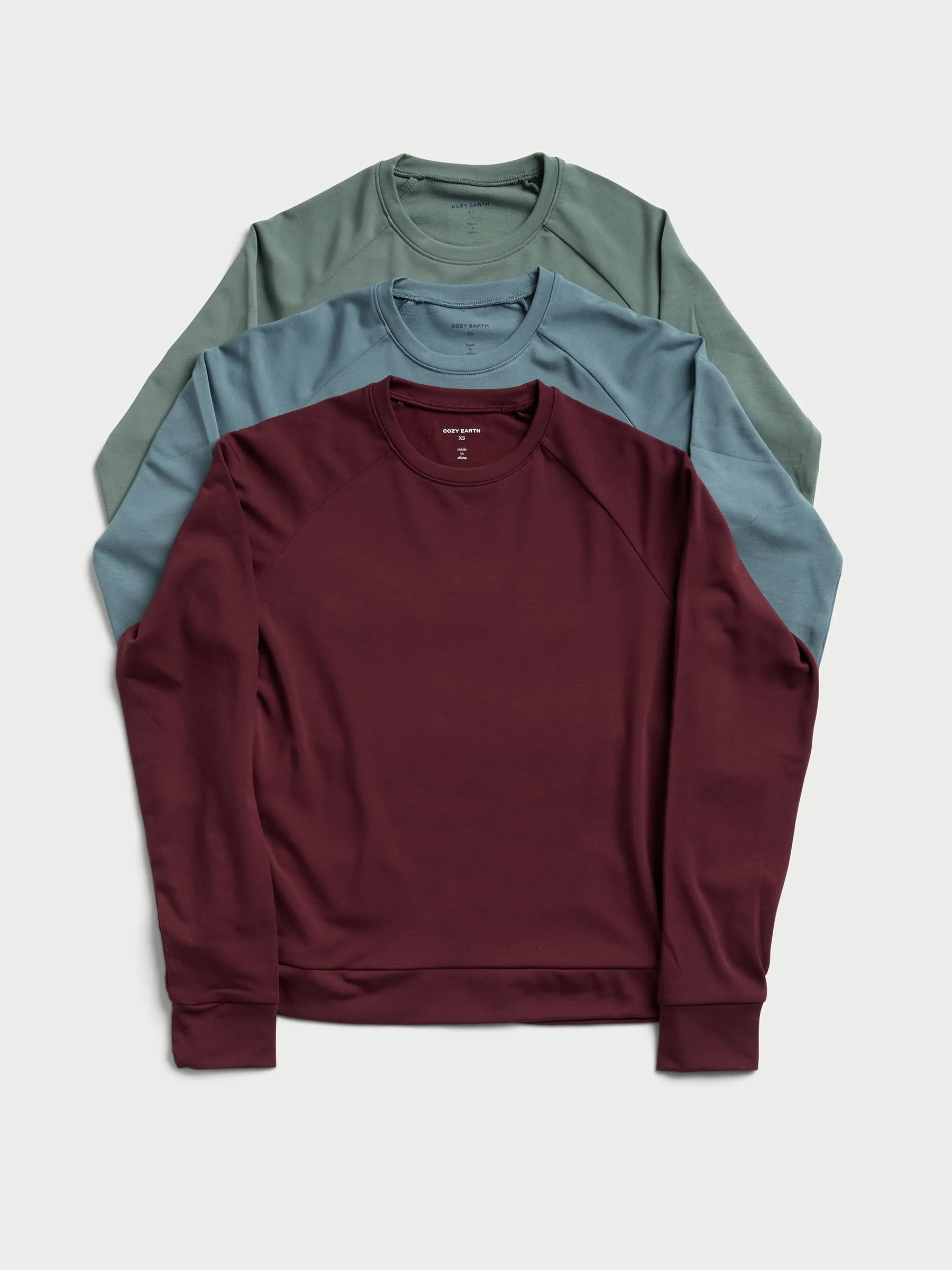Women's Brushed Bamboo Pullover Crew