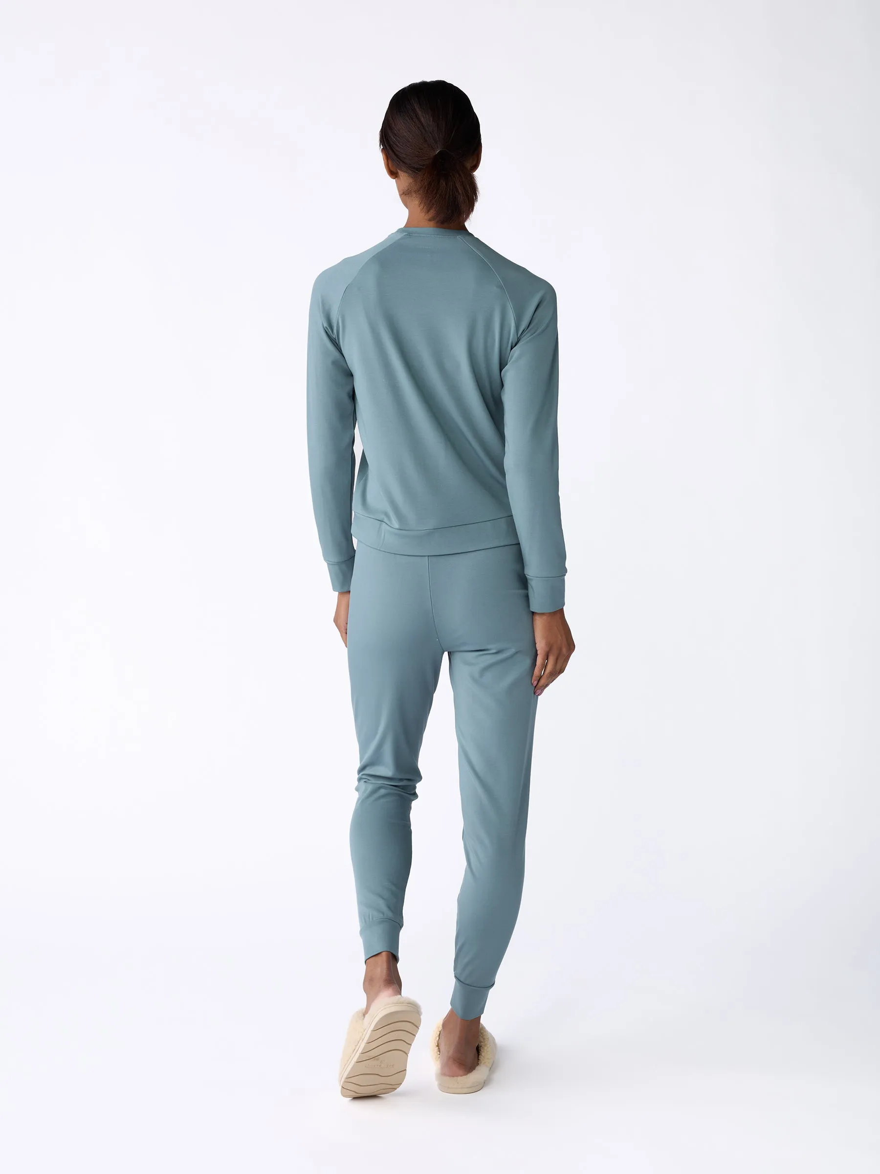 Women's Brushed Bamboo Pullover Crew