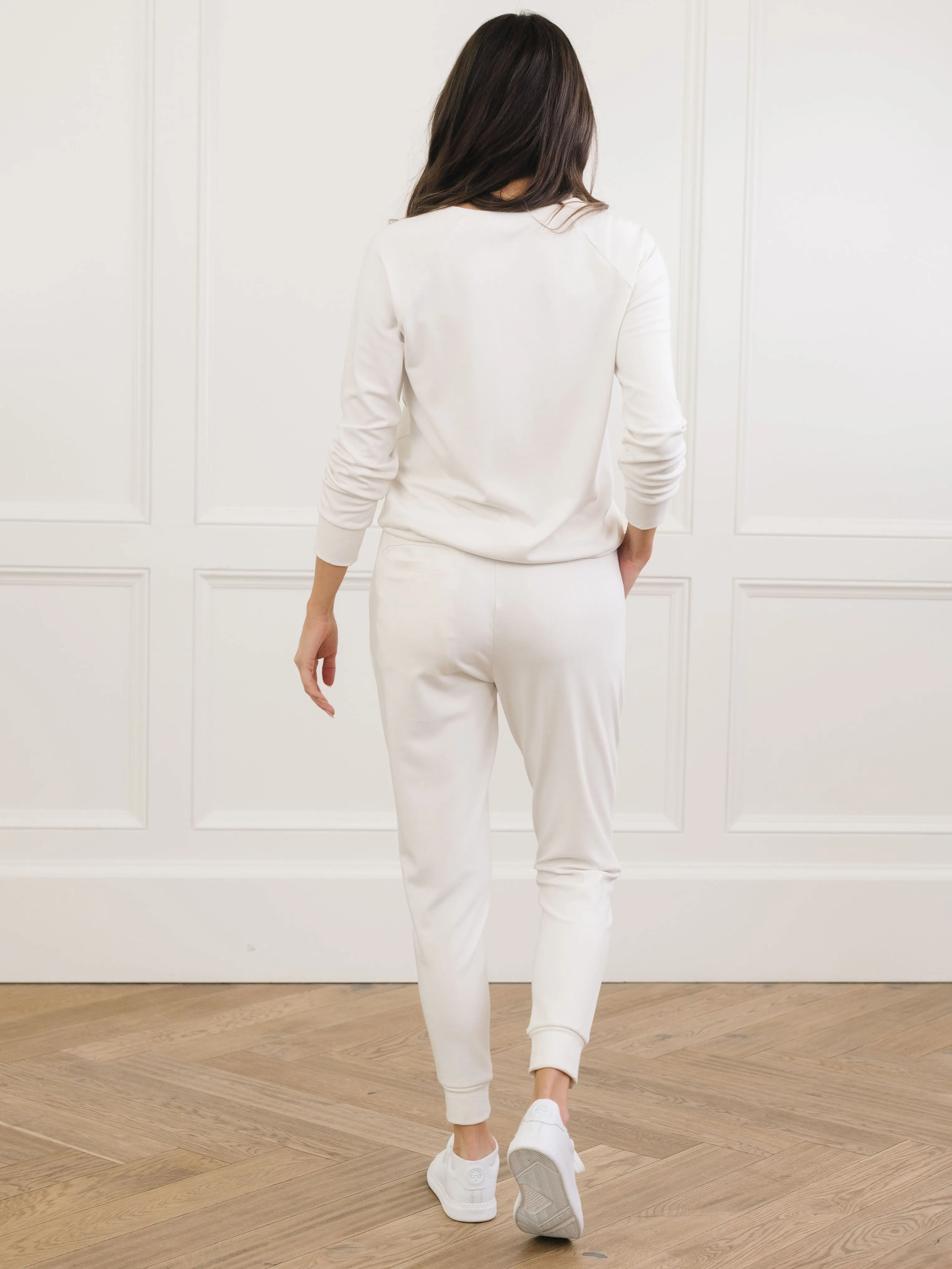 Women's Brushed Bamboo Pullover Crew