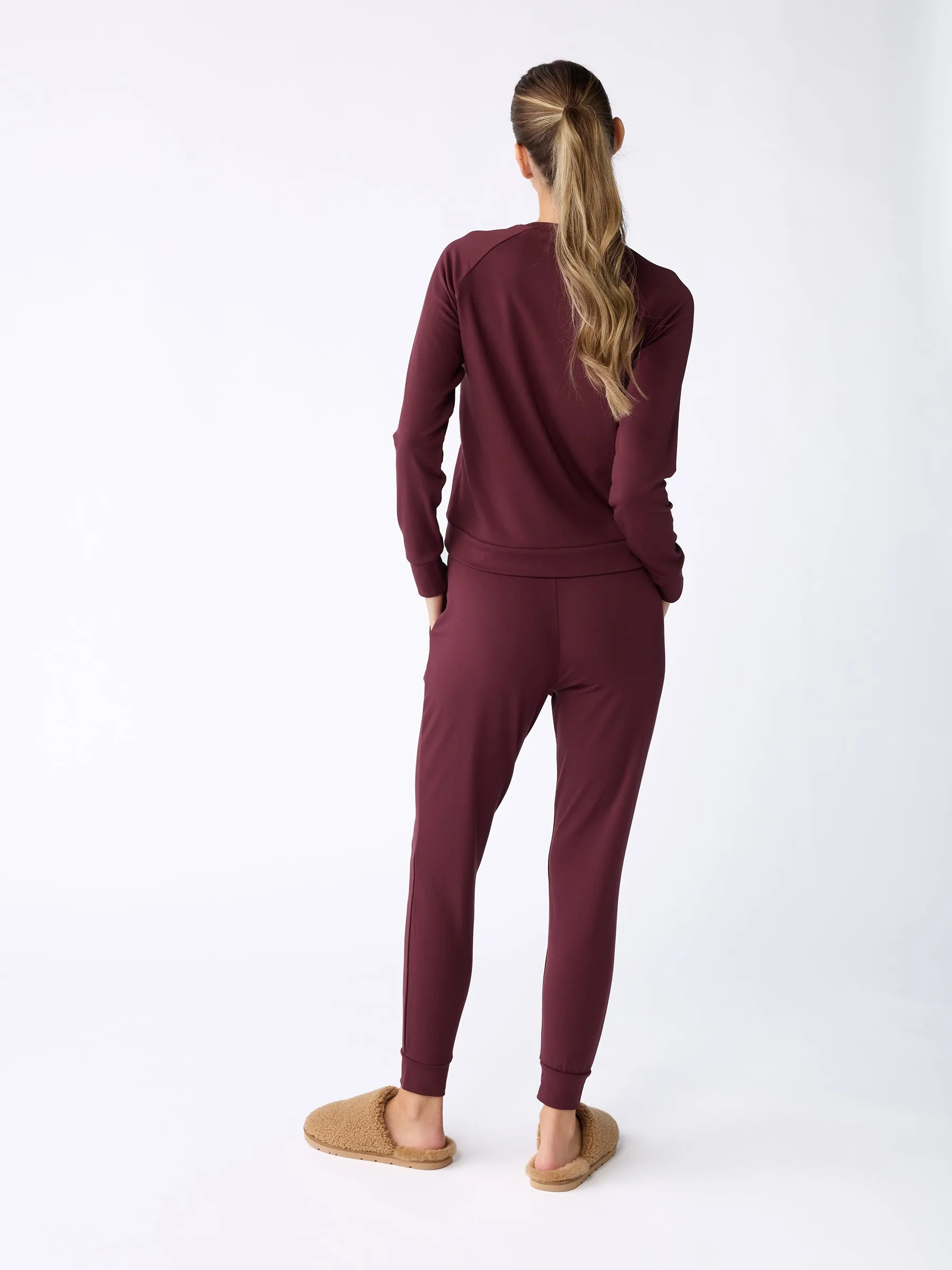 Women's Brushed Bamboo Pullover Crew